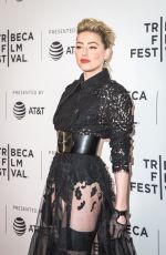AMBER HEARD at Gully Screening at Tribeca Film Festival in New York 04/27/2019