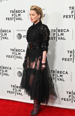 AMBER HEARD at Gully Screening at Tribeca Film Festival in New York 04/27/2019