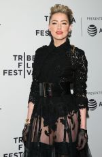 AMBER HEARD at Gully Screening at Tribeca Film Festival in New York 04/27/2019