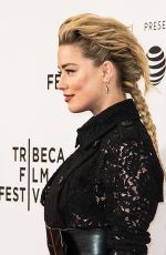 AMBER HEARD at Gully Screening at Tribeca Film Festival in New York 04/27/2019