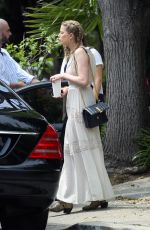 AMBER HEARD Heading to a Business Meeting in Los Angeles 04/07/2019