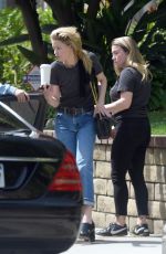 AMBER HEARD in Denim Out and About in Los Angeles 04/03/2019