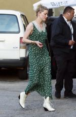 AMBER HEARD Leaves Mantee Cafe in Studio City 04/13/2019
