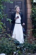 AMBER HEARD Out and About in Los Angeles 04/07/2019