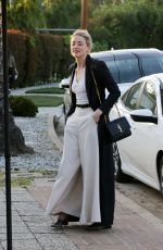 AMBER HEARD Out and About in Los Angeles 04/07/2019