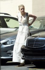 AMBER HEARD Out in Los Angeles 04/07/2019