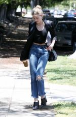 AMBER HEARD Out in Los Angeles 04/19/2019