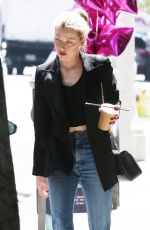 AMBER HEARD Out in Los Angeles 04/19/2019