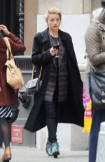 AMBER HEARD Out Shopping in New York 04/30/2019