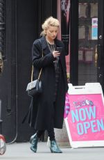 AMBER HEARD Out Shopping in New York 04/30/2019