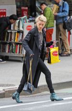 AMBER HEARD Out Shopping in New York 04/30/2019
