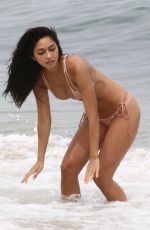 AMBRA GUTIERREZ in Bikini on the Beach in Miami 04/26/2019