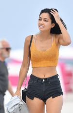 AMBRA GUTIERREZ in Bikini on the Beach in Miami 04/26/2019