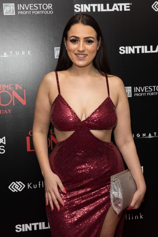 AMEL RACHEDI at Once Upon a Time in London Premiere in London 04/15/2019