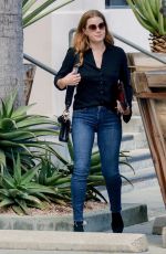 AMY ADAMS Leaves a Meeting in Los Angeles 04/09/2019