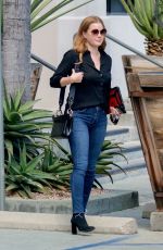 AMY ADAMS Leaves a Meeting in Los Angeles 04/09/2019