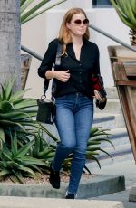 AMY ADAMS Leaves a Meeting in Los Angeles 04/09/2019
