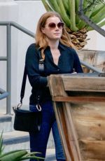 AMY ADAMS Leaves a Meeting in Los Angeles 04/09/2019