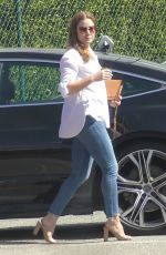 AMY ADAMS Out and About in Los Angeles 04/05/2019