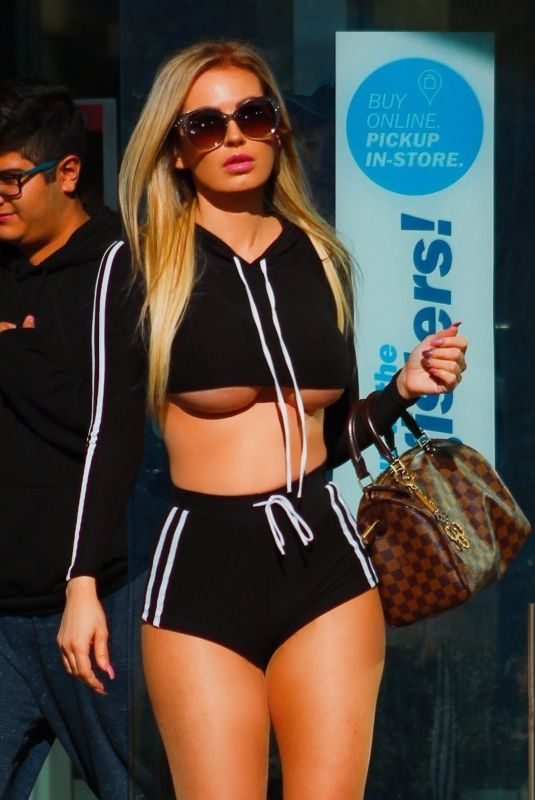 ANA BRAGA Out Shopping in Los Angeles 03/31/2019