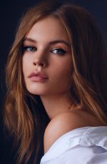 ANASTASIYA SCHLEGOVA on the Set of a Photoshoot, 2019
