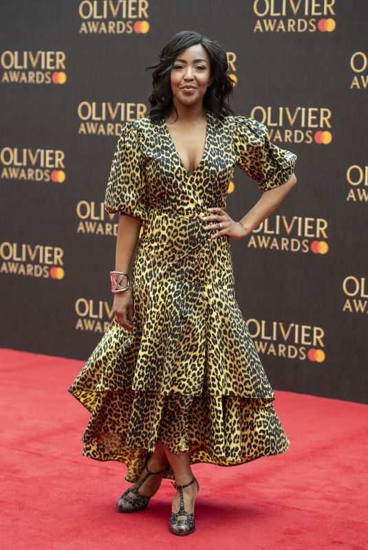 ANGELLICA BELL at 2019 Laurence Olivier Awards in London 04/07/2019