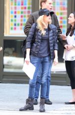 ANNA FARIS Leaves Her Hotel in New York 04/19/2019