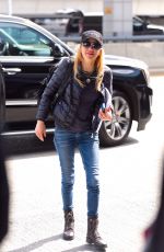 ANNA FARIS Out in New York 04/19/2019