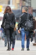 ANNE HATHAWAY and Adam Shulman Out in New York 04/16/2019