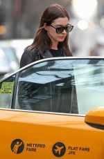 ANNE HATHAWAY and Adam Shulman Out in New York 04/16/2019