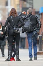 ANNE HATHAWAY and Adam Shulman Out in New York 04/16/2019