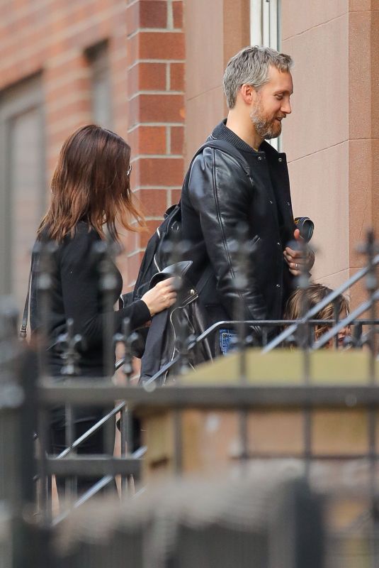ANNE HATHAWAY and Adam Shulman Out in New York 04/16/2019