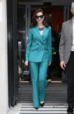 ANNE HATHAWAY Arrives at Radio 6 in London 04/17/2019