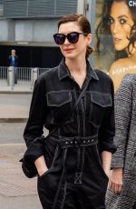 ANNE HATHAWAY at Heathrow Airport in London 04/08/2019