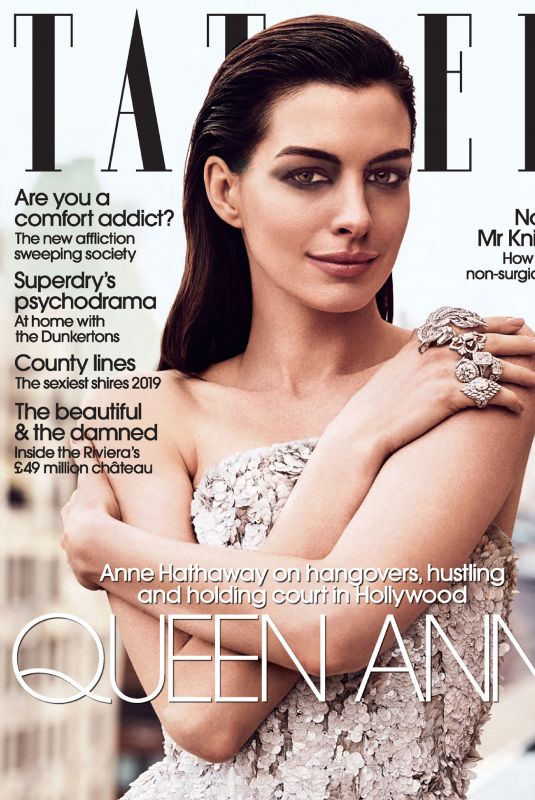 ANNE HATHAWAY in Tatler Magazine, June 2019