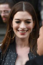 ANNE HATHAWAY Out and About in London 04/18/2019