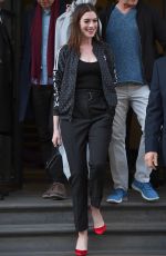 ANNE HATHAWAY Out and About in London 04/18/2019