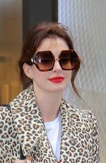 ANNE HATHAWAY Out and About in New York 04/28/2019