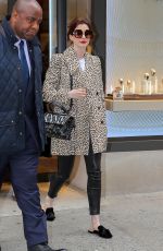 ANNE HATHAWAY Out and About in New York 04/28/2019