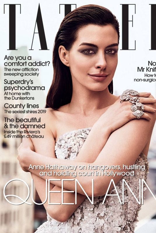 ANNE HATHAWWAY for Tatler Magazine, June 2019