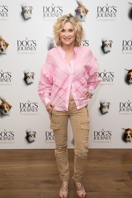 ANTHEA TURNER at A Dog’s Journey Premiere in London 04/27/2019
