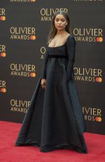 ANTONIA THOMAS at 2019 Laurence Olivier Awards in London 04/07/2019