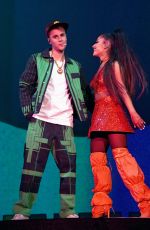 ARIANA GRANDE and Justin Bieber Performs at Coachella Festival 04/21/2019