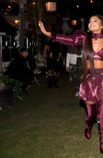 ARIANA GRANDE Arrives at Her Performance at 2019 Coachella Valley Festival 04/14/2019