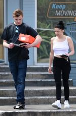ARIEL WINTER and Levi Meaden Out in Studio City 04/05/2019