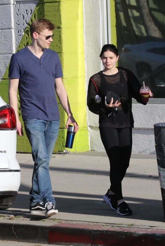 ARIEL WINTER and Levi Meaden Out in Studio City 04/19/2019
