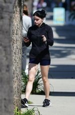 ARILE WINTER in Tight Shorts Leaves a Gym in Studio City 04/15/2019