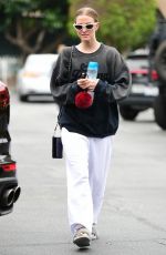 ASHLEE SIMPSON Out and About in Studio City 04/28/2019