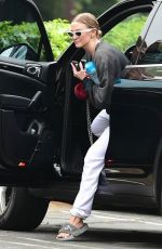 ASHLEE SIMPSON Out and About in Studio City 04/28/2019