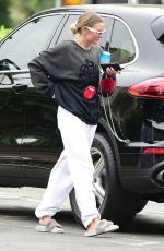ASHLEE SIMPSON Out and About in Studio City 04/28/2019